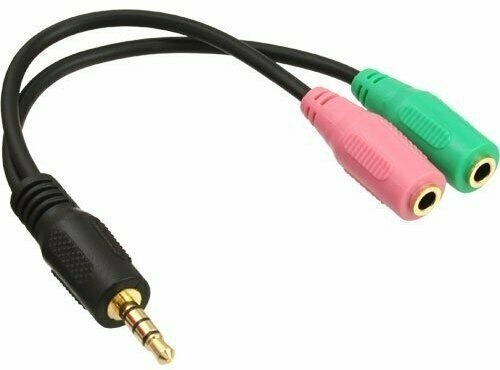 Intos helikaabel InLine 4pin TRRS CTIA, must