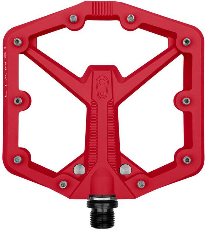 Crankbrothers Stamp 1 suured pedaalid, punane