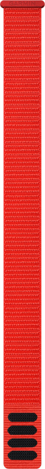 Garmin kellarihm UltraFit Nylon, 22 mm, tulipunane