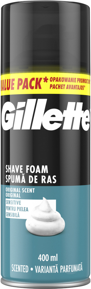 Gillette raseerimisvaht Classic Sensitive 400ml, meestele