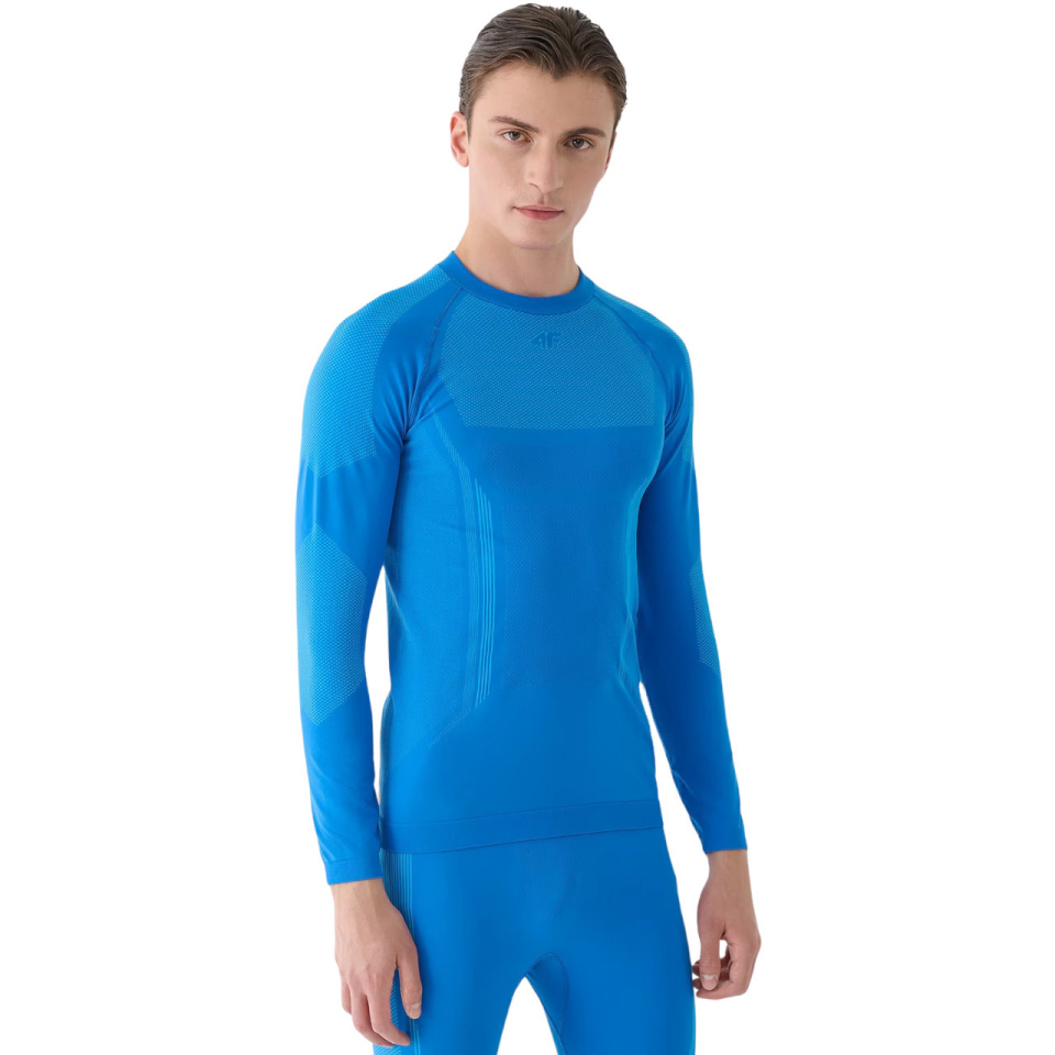 4F T-särk Thermoactive meestele M165 sinine 4FWAW24USEAM165 33S suurus S/M