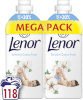 Lenor pesuloputusvahend Sensitive Cotton Fresh, 2x1,2L