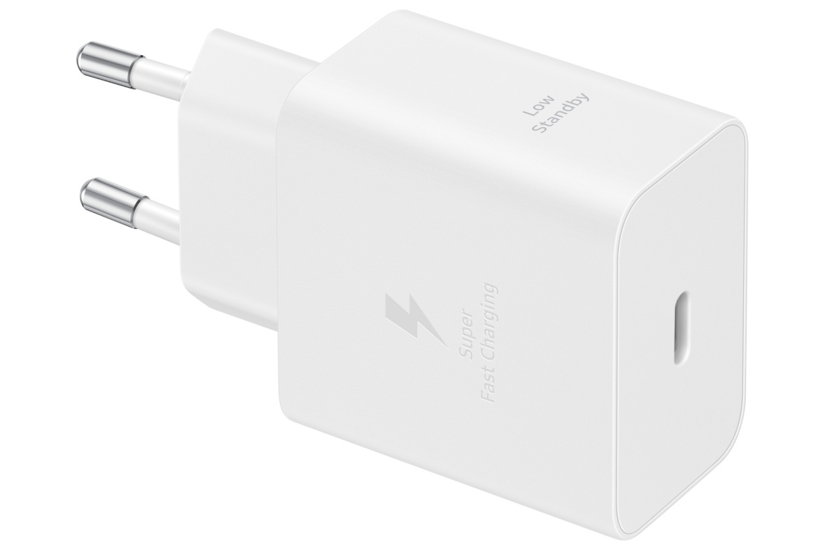 Samsung adapter PD 45W Type-C Wall Charger (with cable) valge