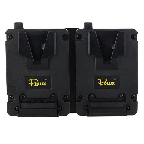 Rolux aku alusplaat Duo Mini V-Mount Battery Plate RL-AC16S