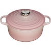 Le Creuset Signature Cast Iron Round Casserole 24cm shell roosa