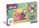 CLEMENTONI LAPSE pusle Disney Stitch, 3x48 tk,, 25062