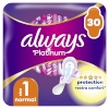 Always Platinum Normal Size 1 Hügieenisidemed Tiibadega, 30 tk