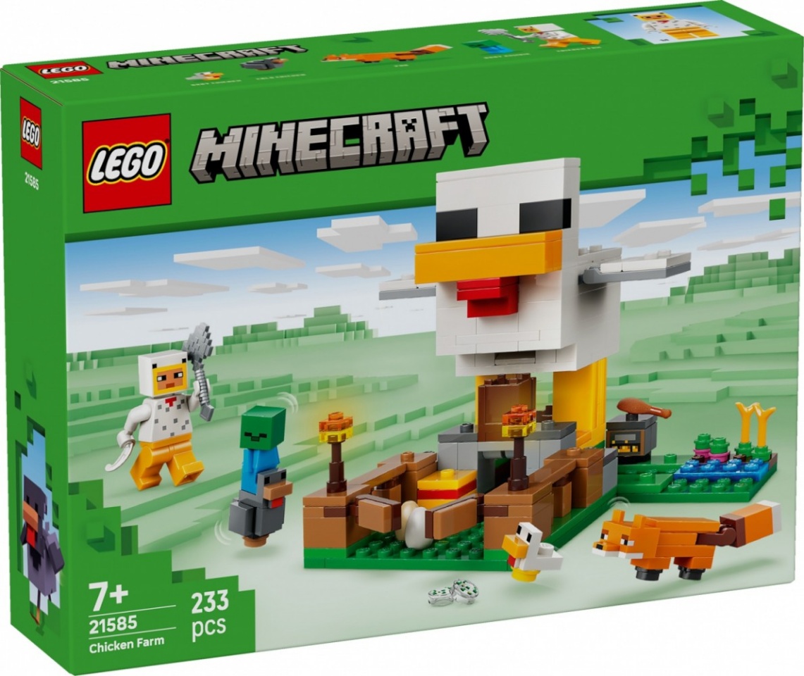 LEGO klotsid 21585 Minecraft Hühnerfarm
