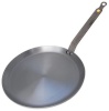 De Buyer praepann Mineral B Element Crepe Pan, Carbon Steel, 26cm