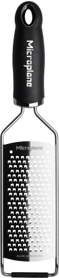 Microplane riiv 45000 Gourmet Grater, must/hõbedane