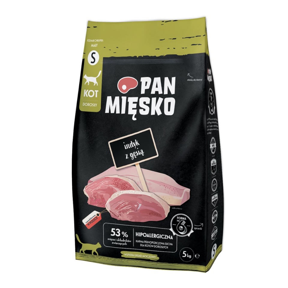 Pan Mięsko kuivtoit kassile Turkey with Goose Small, 5kg