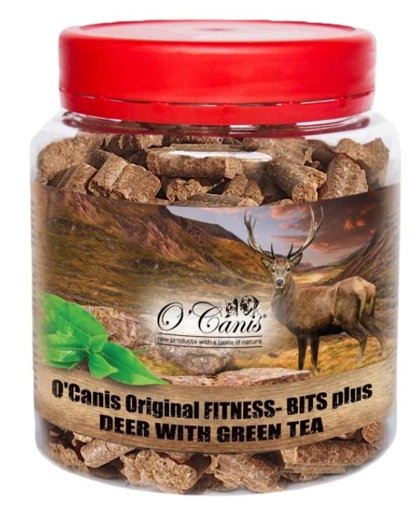 O'canis maius koerale Training Treat Deer with Green Tea, 400g