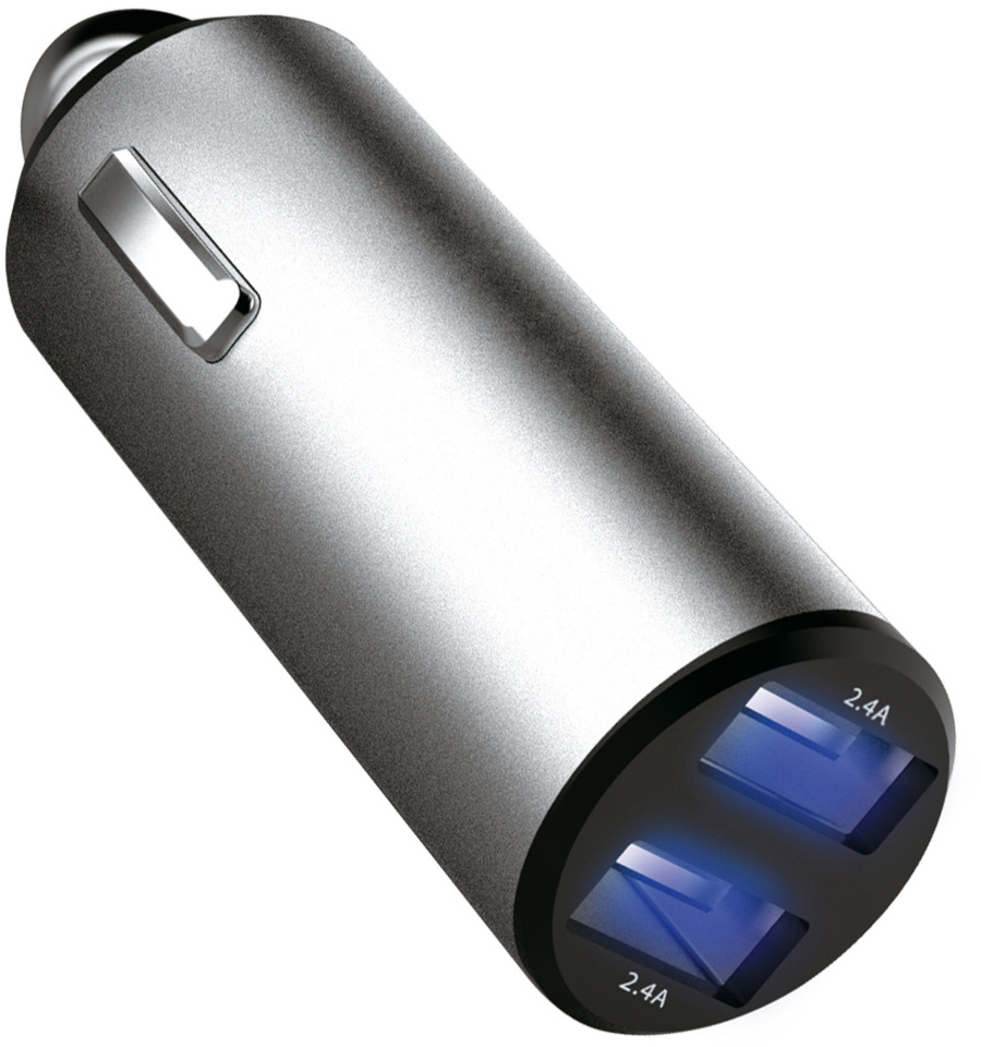 Platinet autolaadija 2xUSB 4.8A (44804)