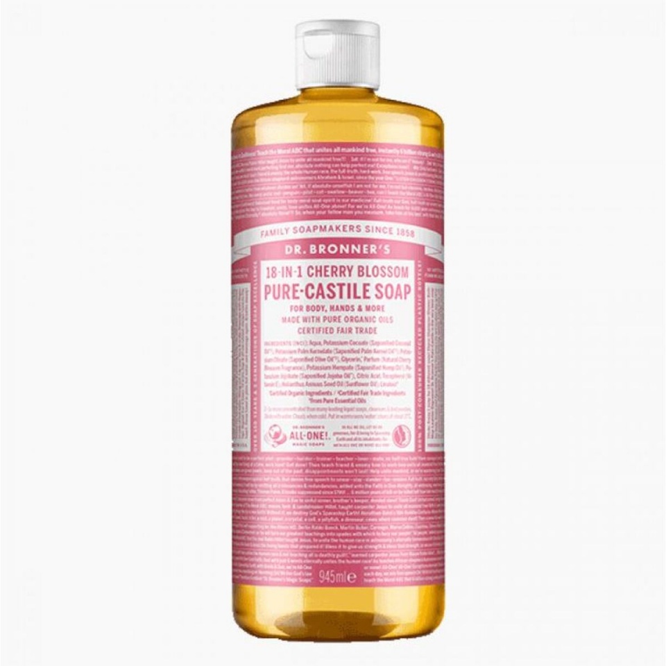 Dr Bronner's Vedel seep Cherry Blossom 945ml