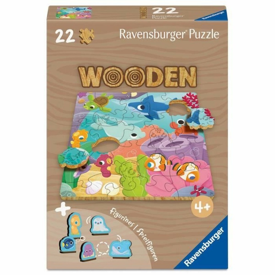 Ravensburger pusle Wooden 22-osaline