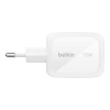Belkin laadija BOOST Charge 70W Charger 2xUSB-C PD 1xUSB-A wh.WCH018hqWH