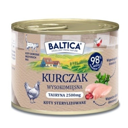 Baltica kassitoit Smaki Regionów Chicken, 185g
