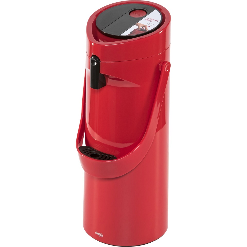 Emsa Ponza Pump-vacuum jug 1.9 L, punane