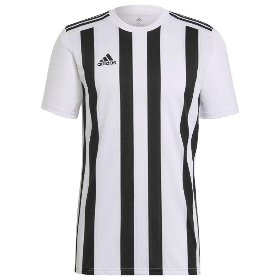 Adidas Teamwear T-särk meestele Striped 21 Jersey valge-must GV1377 suurus S
