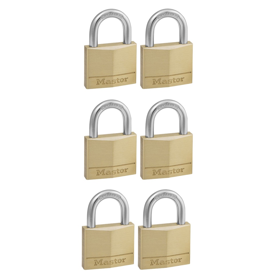 Master Lock Padlock 22mm 140EURSIX, 6tk