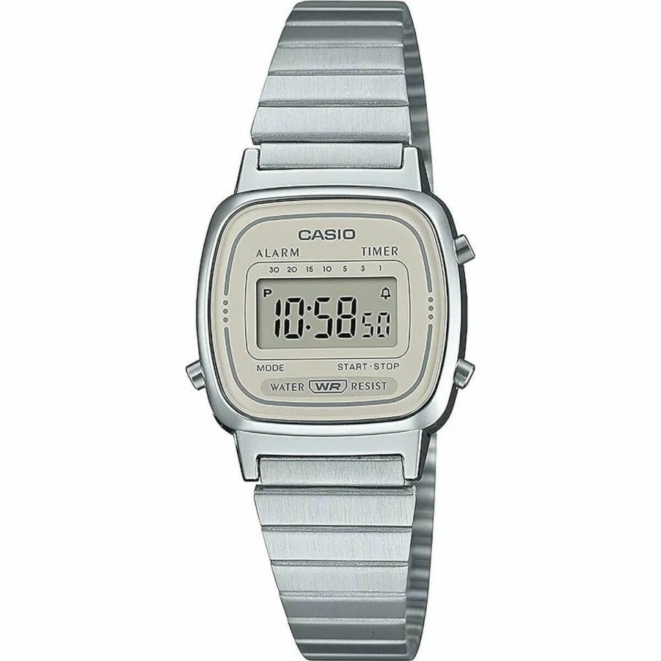 Casio naiste kell LA670WEA-8AEF Hõbedane