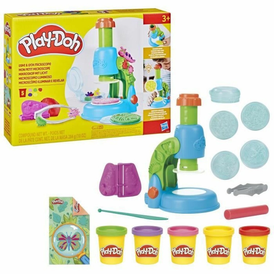 Play-Doh plastiliin Mi Pequeño Microscopio kollane