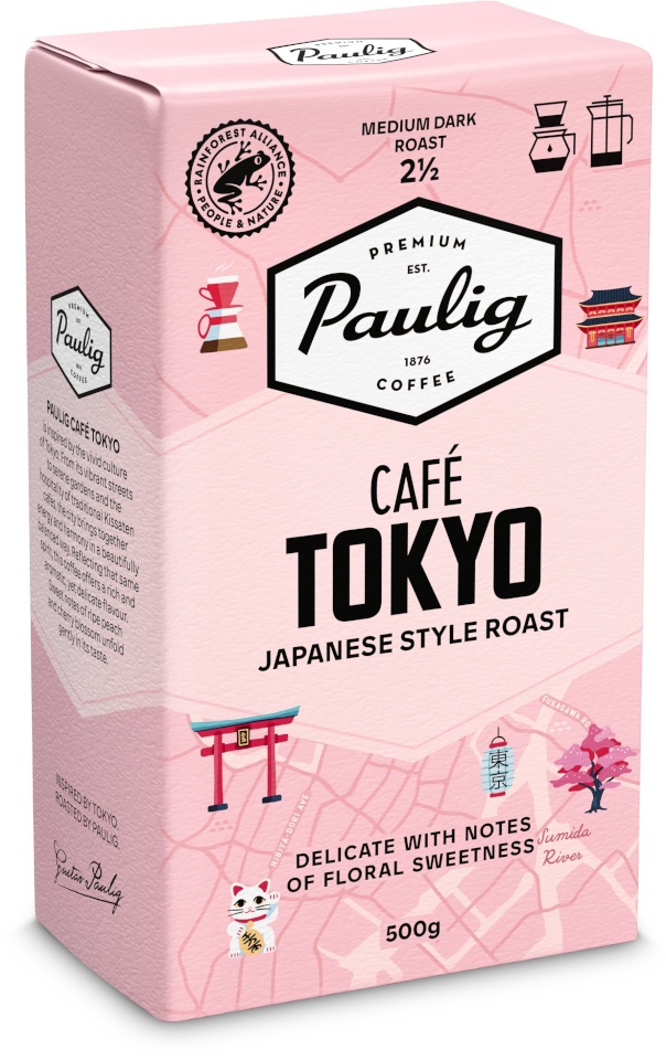 Paulig jahvatatud kohv Café Tokyo, 500g