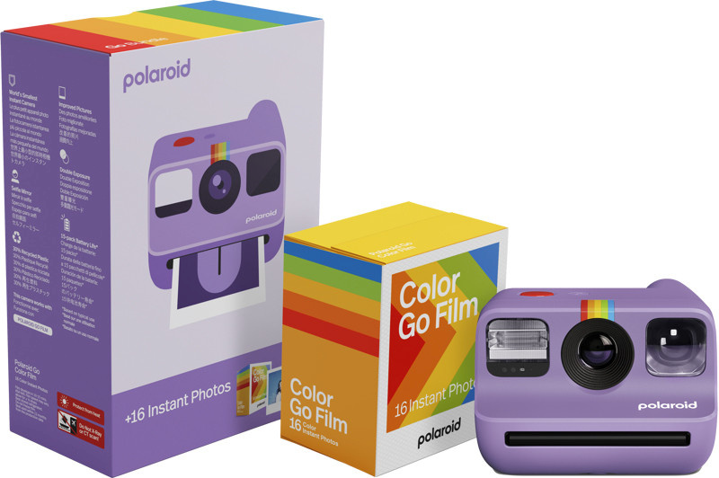 Polaroid polaroid kaamera Go Gen 2, lilla + Color Film Bundle (16 fotot)