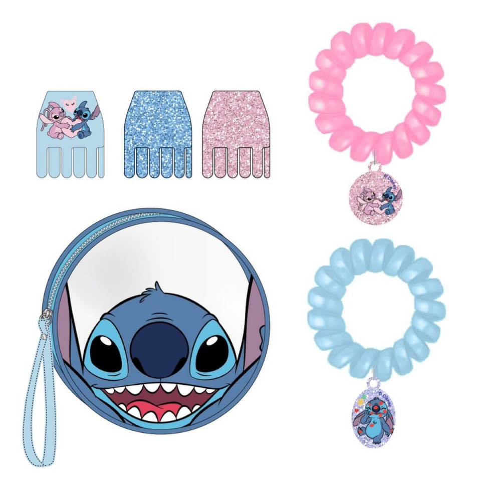Stitch laste juuksurikomplekt Mitmevärviline