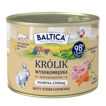 Baltica kassitoit Smaki Regionów Rabbit, 185g