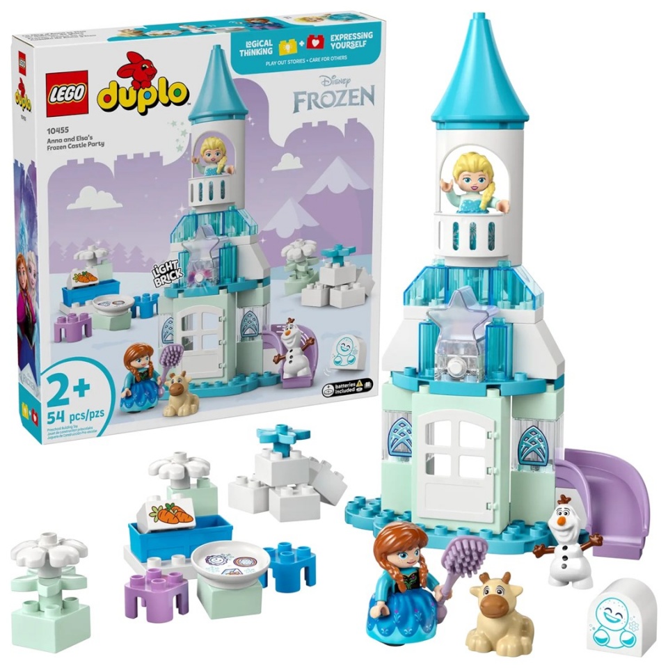 Lego klotsid DUPLO 10455 Anna and Elsa's Frozen Castle Party