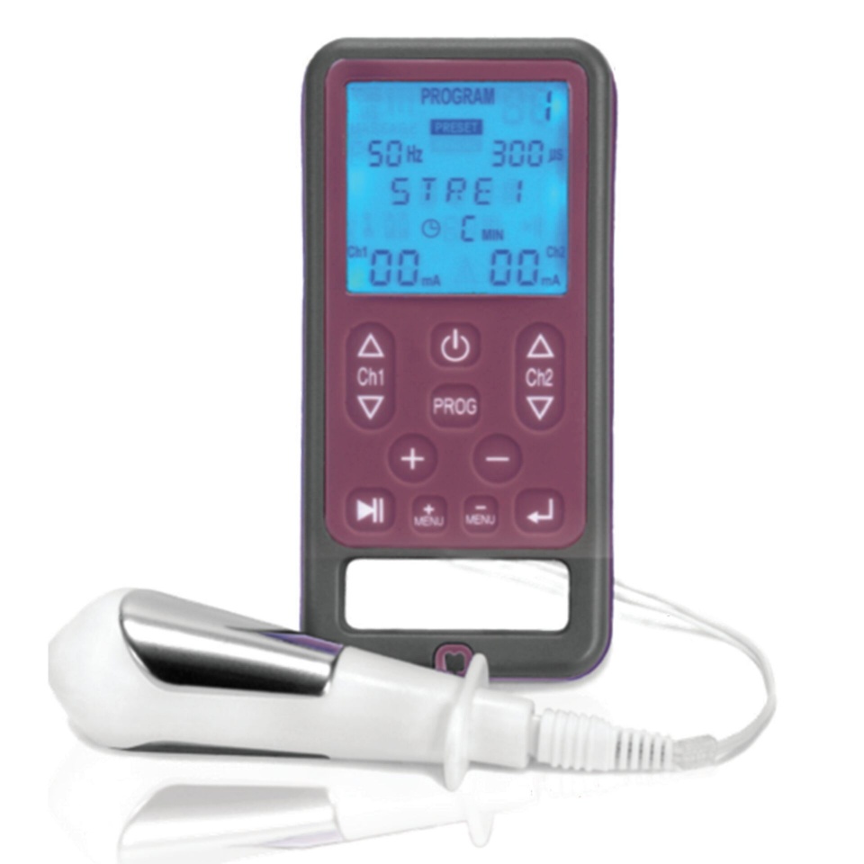 TensCare vaagnapõhjalihaste treener K-SP Sure PRO Pelvic Floor Trainer, must/lilla