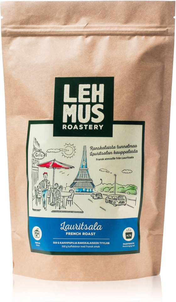 Lehmus Roastery kohvioad Lauritsala Coffee Beans, 500g