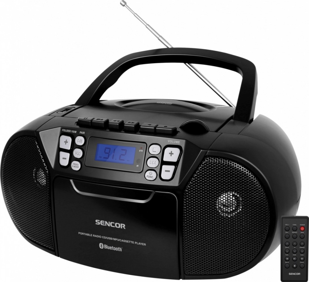 Sencor raadio SPT 3907B CD BT MP3 USB AUX