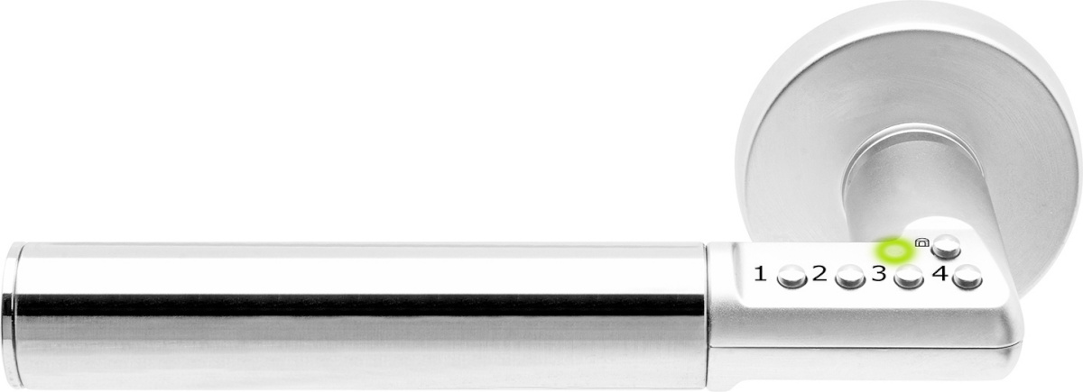 Yale koodikäepide 8811 Code Handle, Left, hõbedane