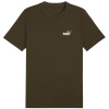 Puma T-särk meestele Ess 2 Color Small No. 1 Logo Tee Oliwkowa 684717 70 suurus M