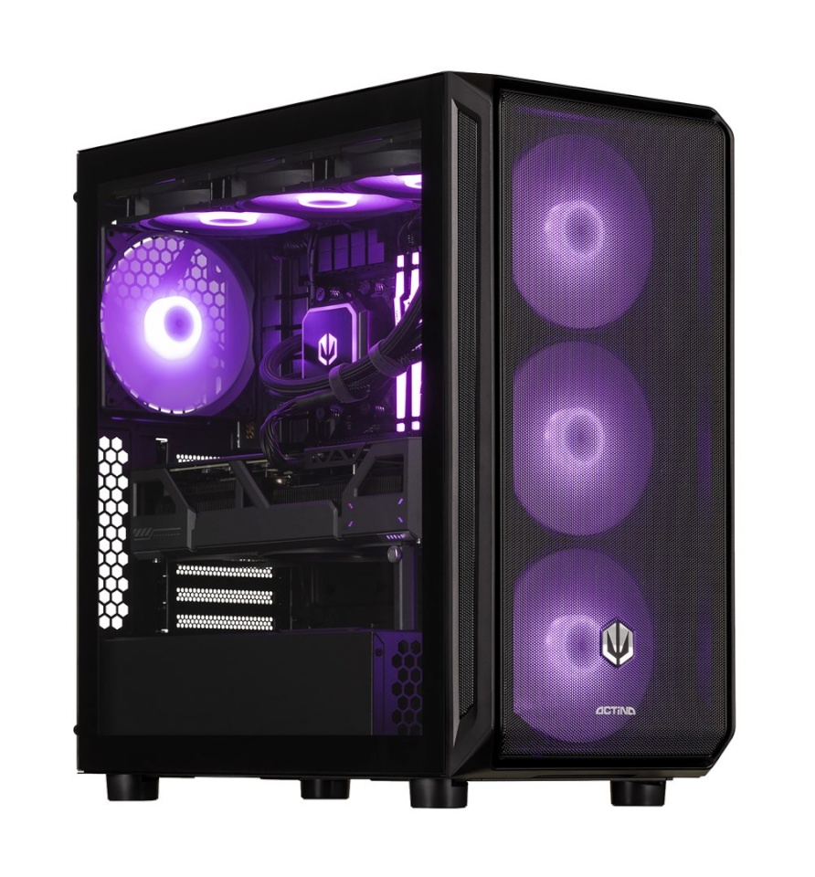 Actina 5901443414476 PC AMD Ryzen™ 7 7800X3D 32 GB DDR5-SDRAM 2 TB SSD NVIDIA GeForce RTX 5070 Midi Tower must