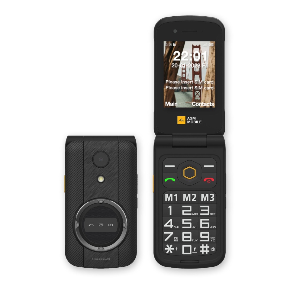 Agm Mobile telefon M8 Flip phone (4G) Rugged