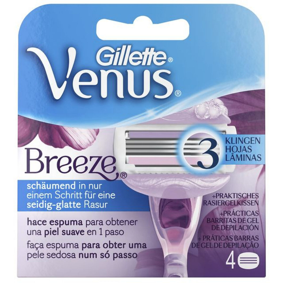 Gillette žiletiterad Venus Breeze 4tk