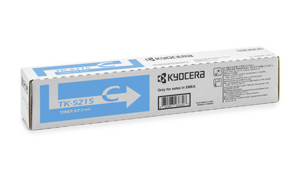 Kyocera tooner Toner TK-5215 TK5215 Cyan, tsüaan (1T02R6CNL0)