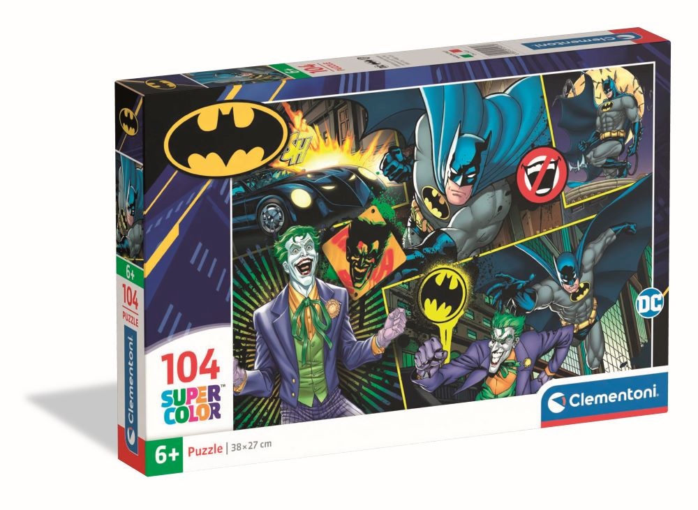 CLEMENTONI CHILDREN pusle DC Batman, 104 tk,, 25031