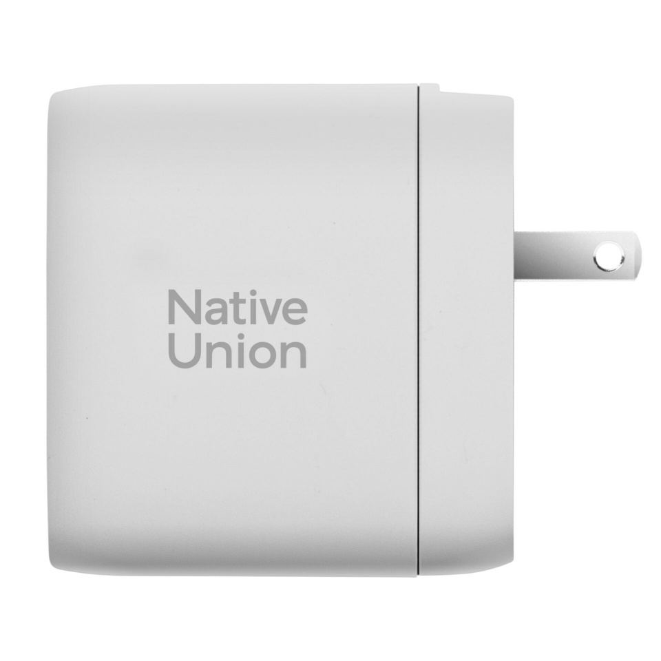 Native Union laadija 67W USB-C PD 3-Port Fast GaN Wall Charger valge