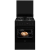 Electrolux gaasipliit LKK664222K , 60 cm, 4 x gaas, elektriahi, katalüüs, must
