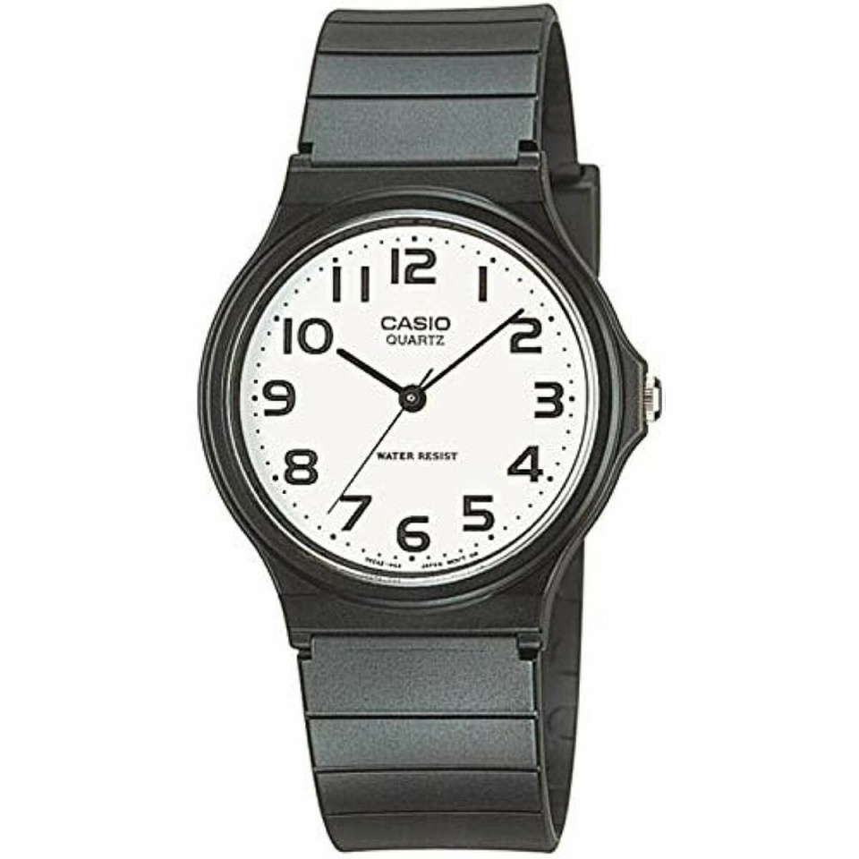 Casio unisex kell MQ-24-7B2LEG valge must (Ø 34mm)