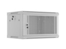 Lanberg serverikapp Wall-Mount Rack Cabinet 19 " 6U 600x450, perforated Door (Flat Pack) hall