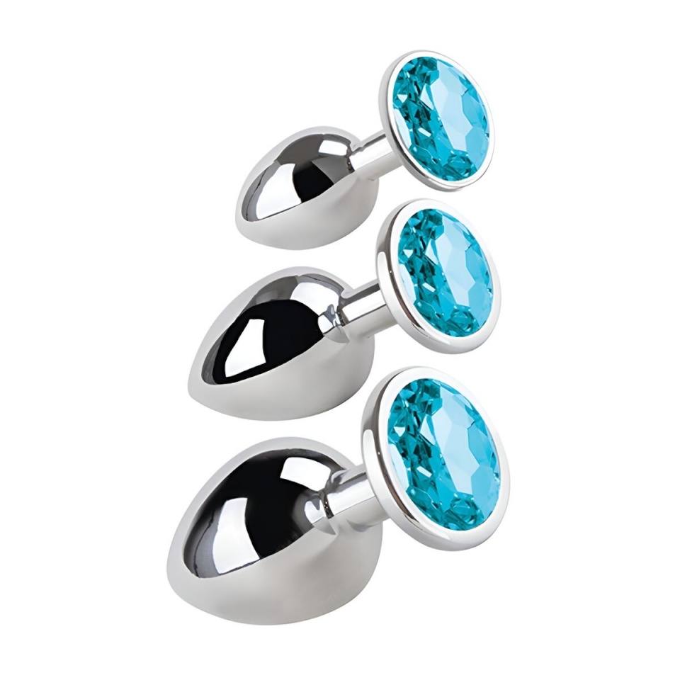 S Pleasures anaaltapp sinine Hõbedane