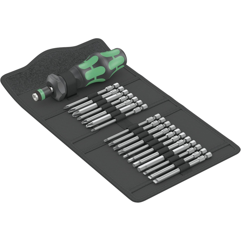 Wera kruvikeerajate komplekt Kraftform Kompakt Turbo 1 Bit-Check