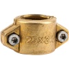 Gardena otsik 07211-20 Brass Clamp for 25mm (1") Hoses, kuldne