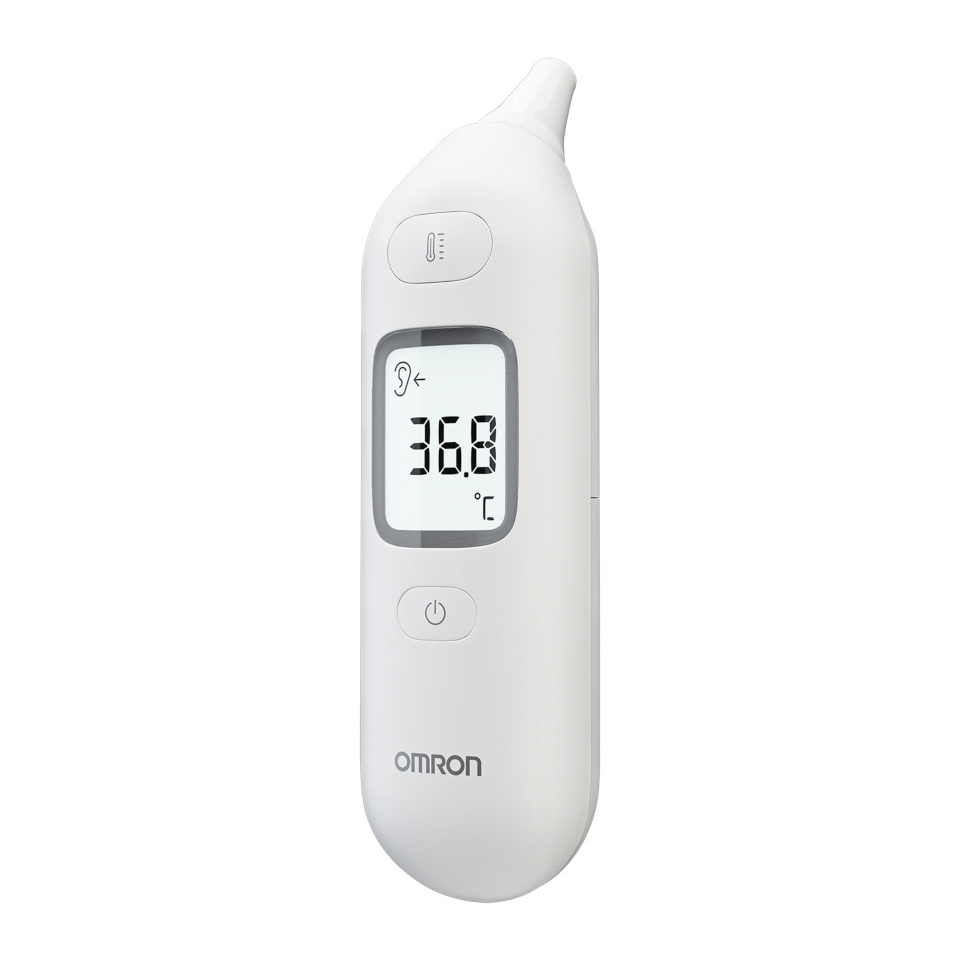 Omron kõrvatermomeeter Gentle Temp 533 Ear Thermometer, valge