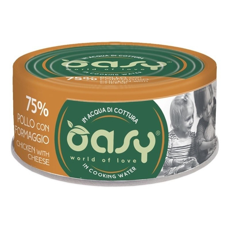 Oasy kassitoit More Love Chicken with Cheese, 70g